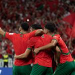 Marokko viert een doelpunt op het WK, passend bij de doorbraak van Ismael Saibari.