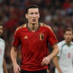 Hans Vanaken tijdens een wedstrijd van de Rode Duivels op het WK