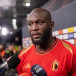 Romelu Lukaku bij de Rode Duivels tijdens het WK