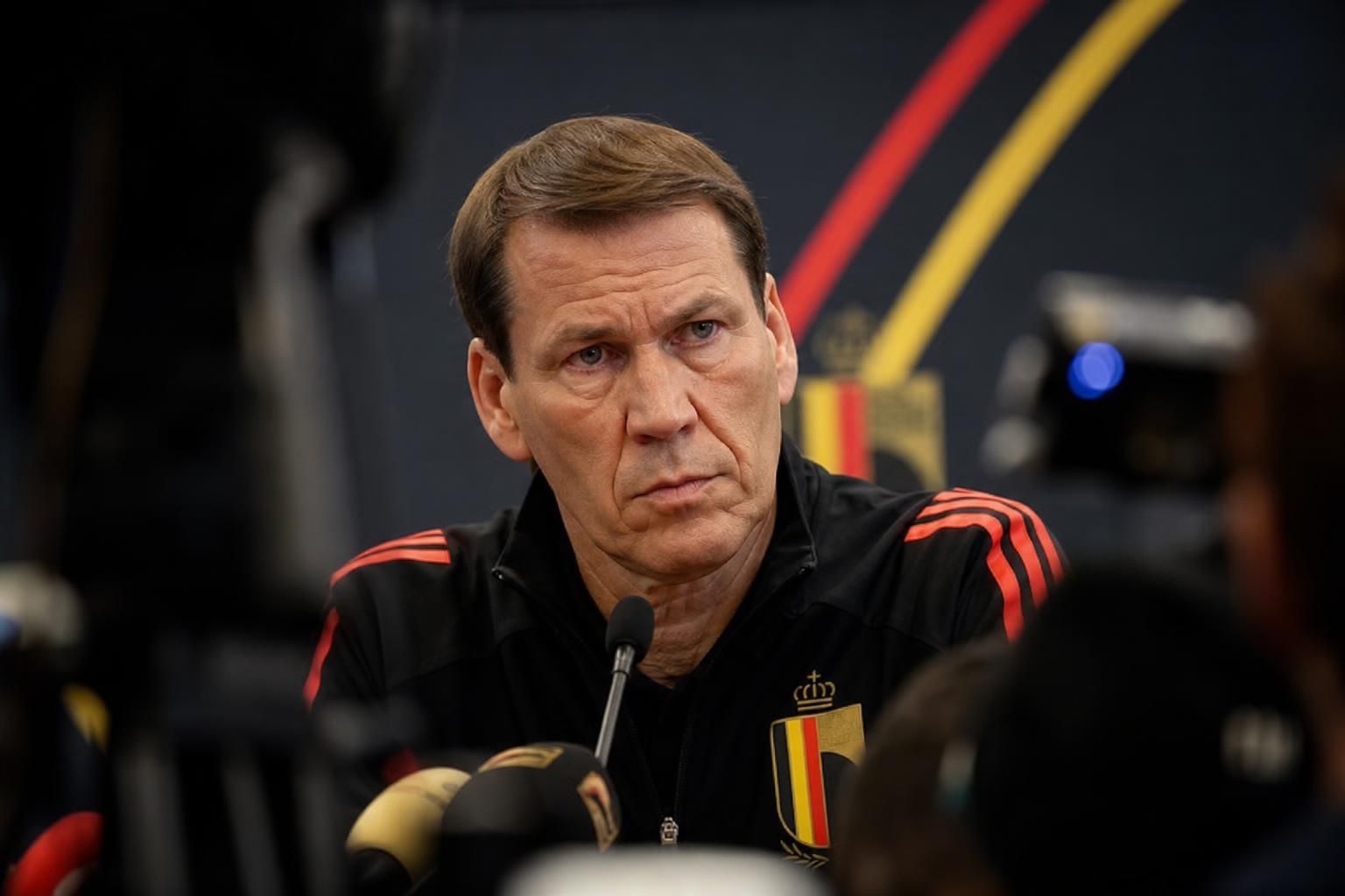 Rudi Garcia onder druk voor de WK-wedstrijd van de Rode Duivels tegen Senegal