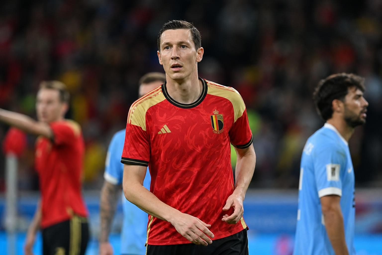 Hans Vanaken bij de Rode Duivels in aanloop naar de WK-wedstrijd tegen Senegal