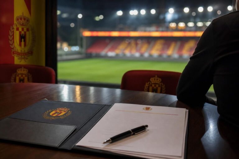 Transfercontext bij KV Mechelen rond contractnieuws en vertrek naar Helmond Sport