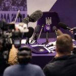 Persmoment bij RSC Anderlecht rond transferplannen en sportieve keuzes