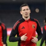 Hans Vanaken bij de Rode Duivels tijdens de voorbereiding op het WK