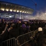 Gespannen supporterssfeer rond het Lotto Park bij RSC Anderlecht