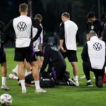 Spanningsvolle trainingscontext bij Duitsland in aanloop naar het WK