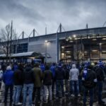 Supporters van KRC Genk reageren op het vertrek van Michel Ribeiro