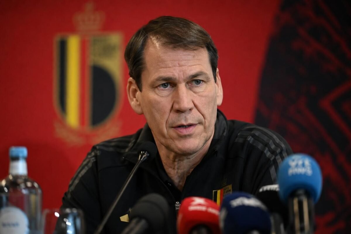Rudi Garcia bereidt met de Rode Duivels de oefeninterland tegen Tunesië voor