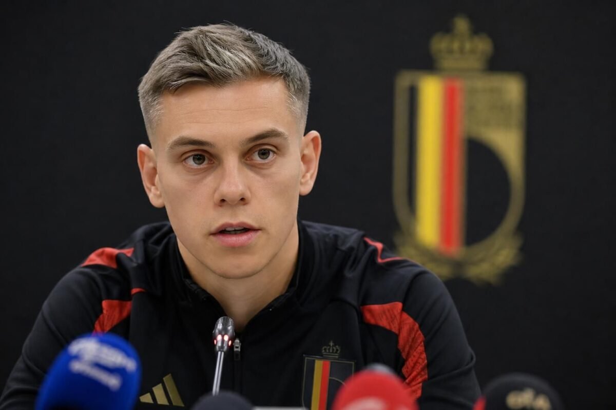 Leandro Trossard bij de Rode Duivels in aanloop naar het WK