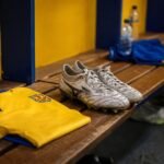 Sfeerbeeld van de Freethiel bij het afscheid van een speler van SK Beveren