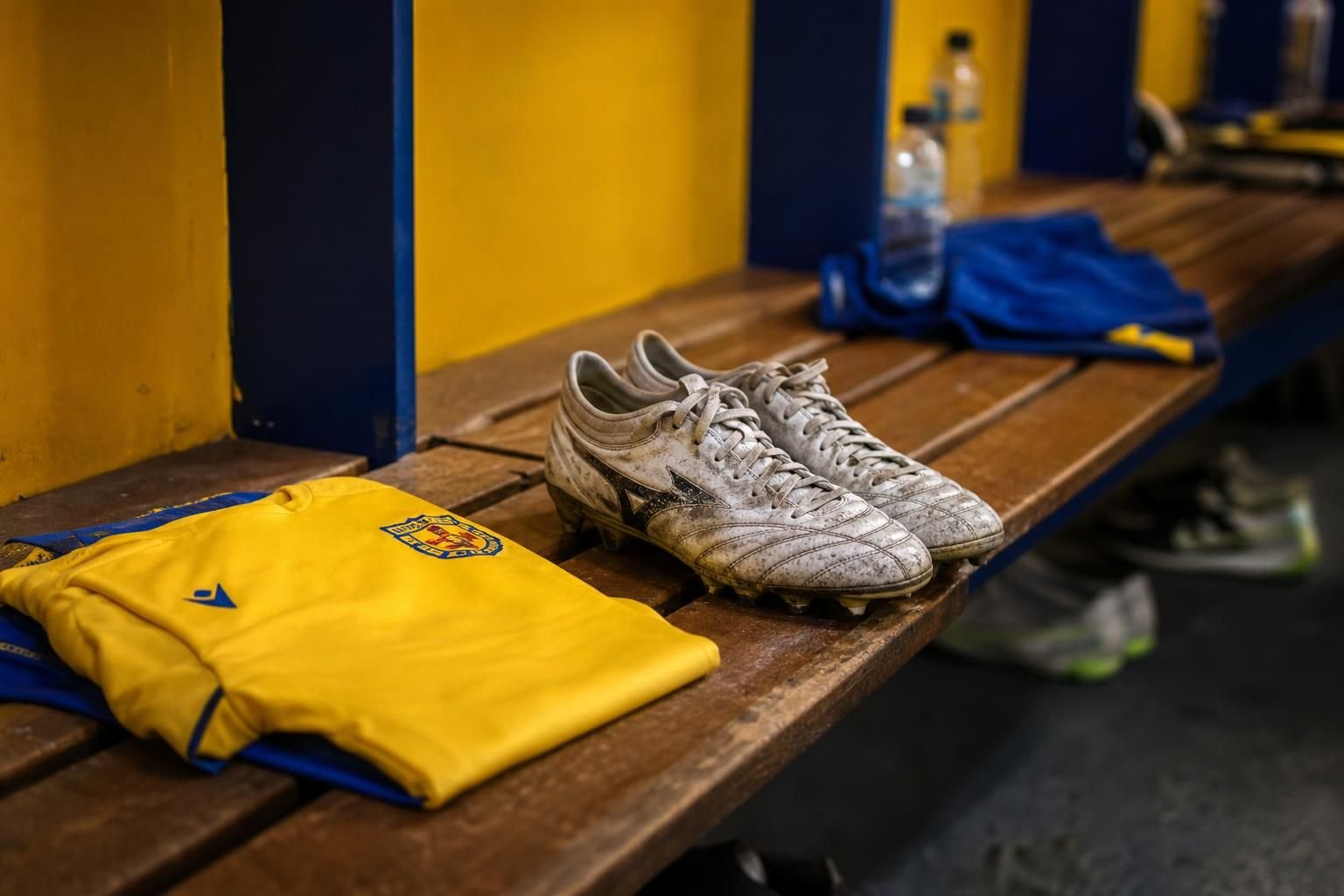 Sfeerbeeld van de Freethiel bij het afscheid van een speler van SK Beveren