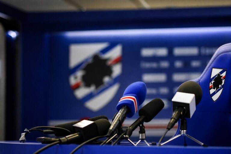 Sfeerbeeld rond UC Sampdoria bij de zoektocht naar een nieuwe trainer