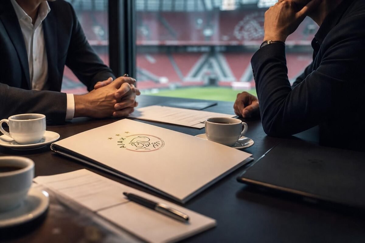 Spannende transfersfeer rond een gemiste Ajax-deal zonder herkenbare personen