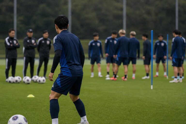 Japanse trainingssfeer in aanloop naar het WK met spanning rond Wataru Endo