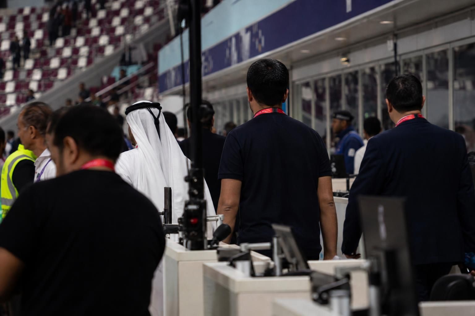 Tense international football press setting around Iran and World Cup access concerns