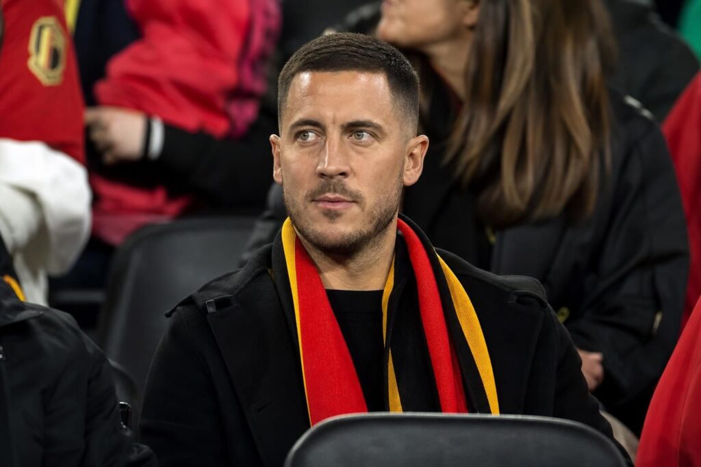 Eden Hazard volgt de Rode Duivels in het Koning Boudewijn-stadion richting WK 2026