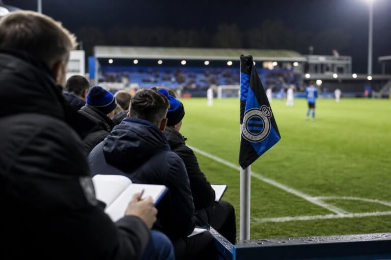 Jonge spelers van Club Brugge in een Europese jeugdcontext onder transferdruk