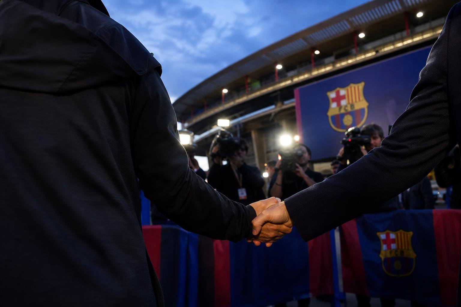 Transfercontext rond FC Barcelona met gespannen sfeer aan Camp Nou