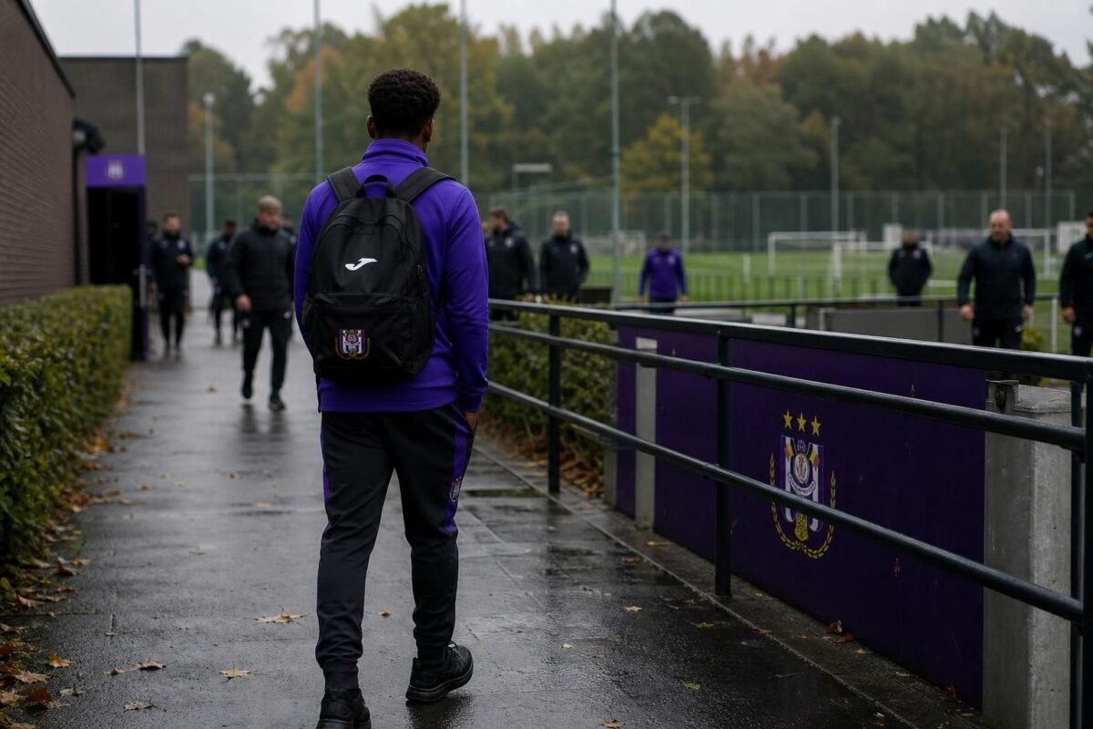 Transfercontext rond RSC Anderlecht en een jonge flankaanvaller op Neerpede