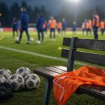 Gespannen Oranje-training tijdens de WK-voorbereiding zonder herkenbare gezichten