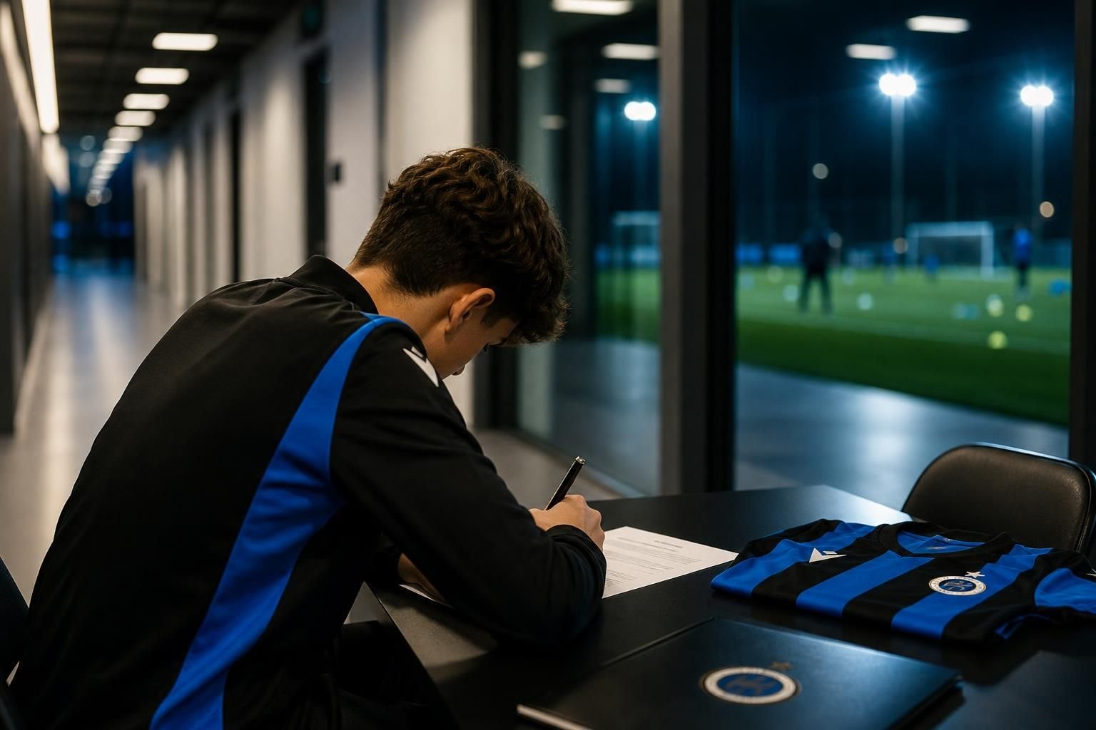 Club NXT-sfeer rond het nieuwe contract van Mateo Haesaert bij Club Brugge