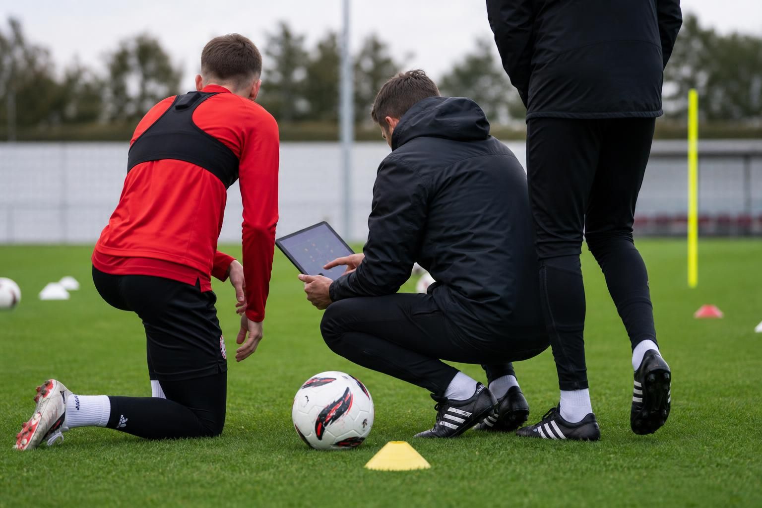 Training bij KV Kortrijk met nadruk op individuele begeleiding