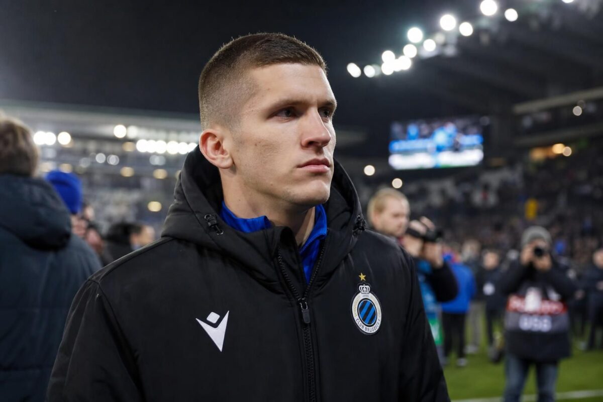 Christos Tzolis in de context van een mogelijke toptransfer bij Club Brugge