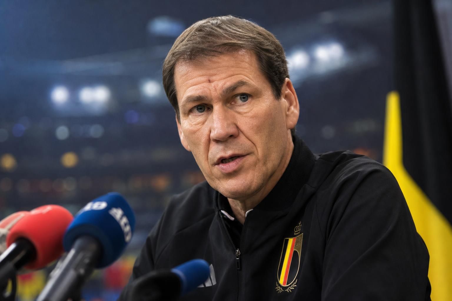 Rudi Garcia werkt met de Rode Duivels toe naar het oefenduel tegen Kroatië