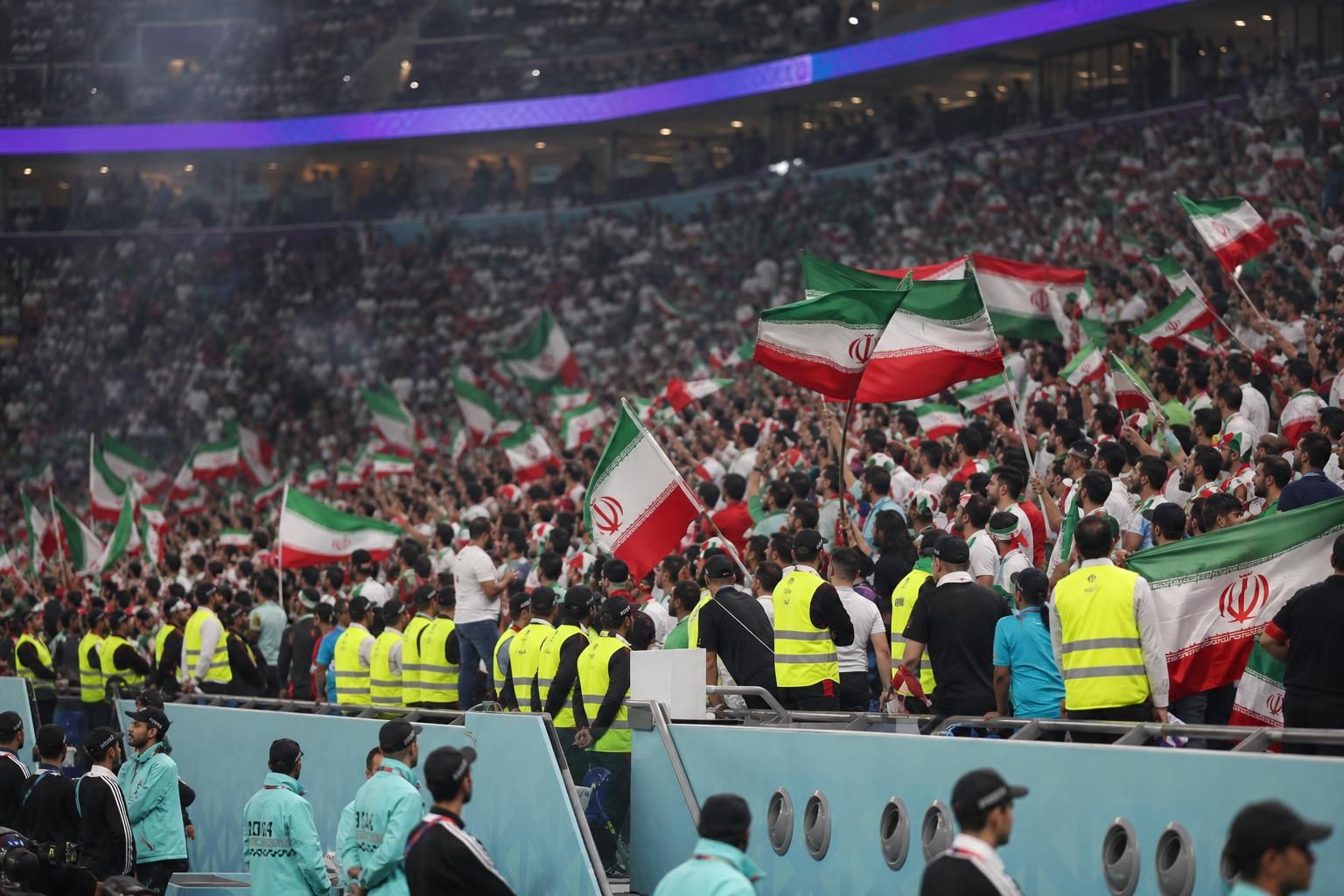 Gespannen WK-stadioncontext rond Iran en de Rode Duivels