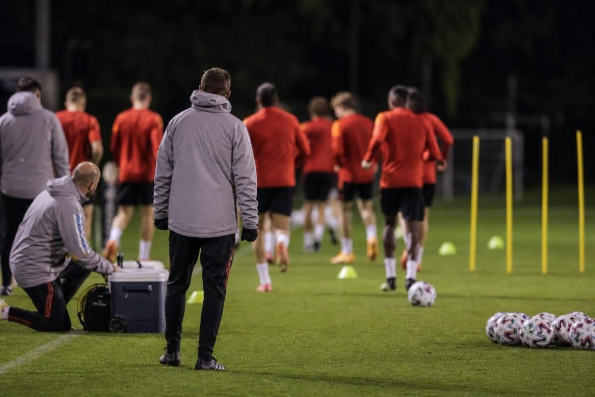 Trainingssfeer bij de Rode Duivels richting WK na zorgen rond Jérémy Doku