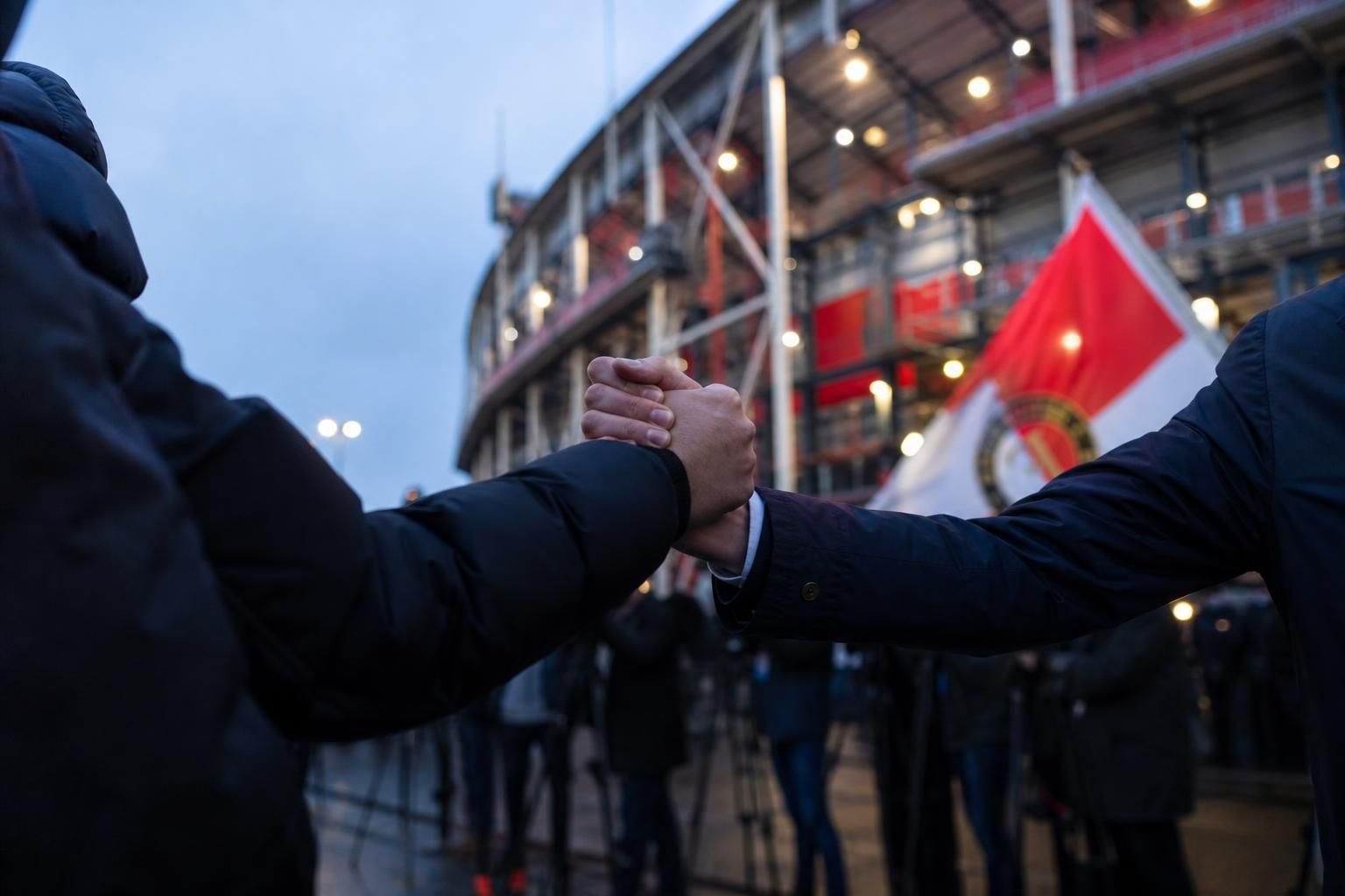 Transfercontext rond Feyenoord en Charles Vanhoutte zonder herkenbare gezichten.