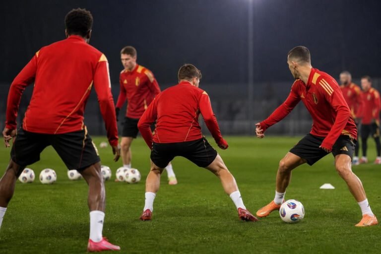 Trainingssfeer bij de Rode Duivels in aanloop naar Egypte zonder herkenbare gezichten