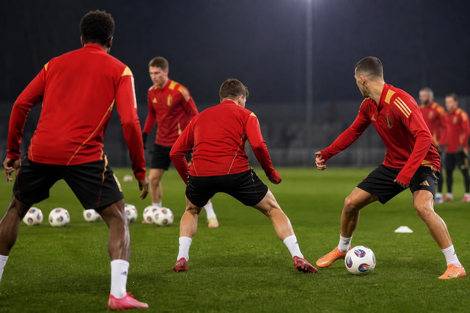 Trainingssfeer bij de Rode Duivels in aanloop naar Egypte zonder herkenbare gezichten