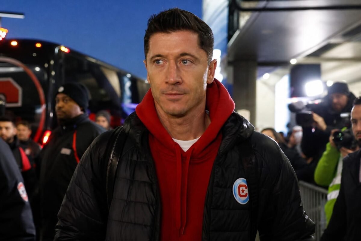 Robert Lewandowski in transfercontext rond een mogelijke overstap naar Chicago Fire