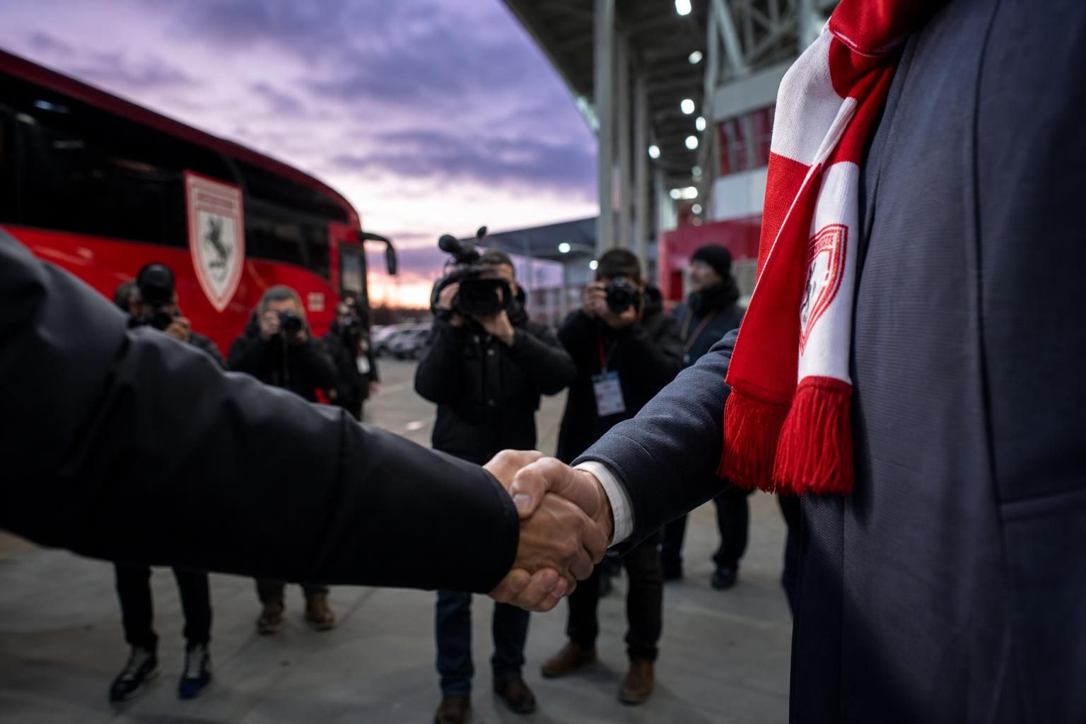 Aankomstcontext bij Samsunspor rond een stafwissel zonder herkenbare gezichten