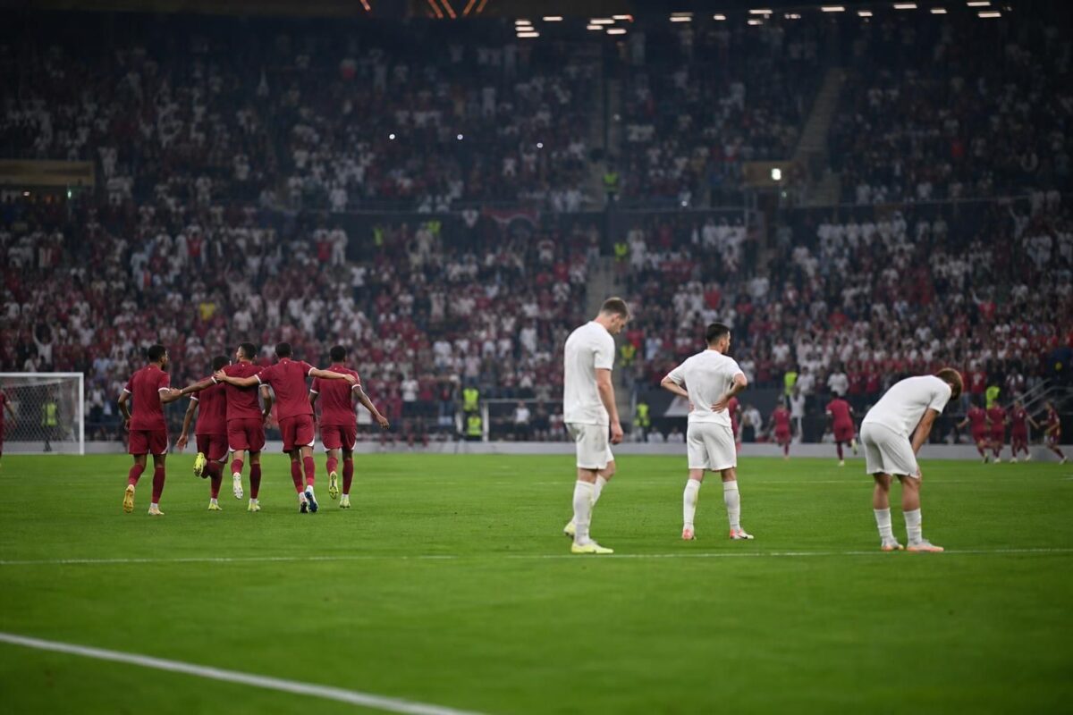Qatar viert een laat gelijkspel tegen Zwitserland op het WK 2026