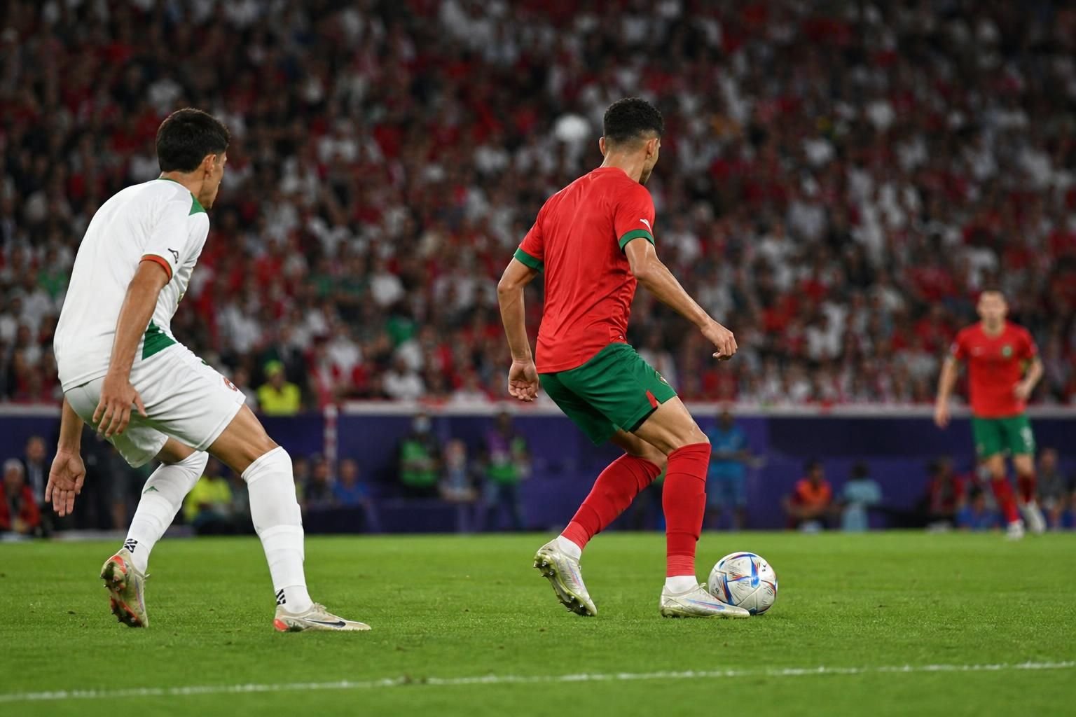 Ayyoub Bouaddi trekt na zijn sterke optreden met Marokko de aandacht van Europese topclubs.