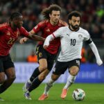 Mohamed Salah in een gespannen internationale wedstrijdcontext tegen België