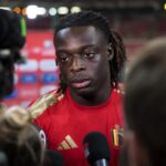 Jeremy Doku in een gespannen perscontext bij de Rode Duivels
