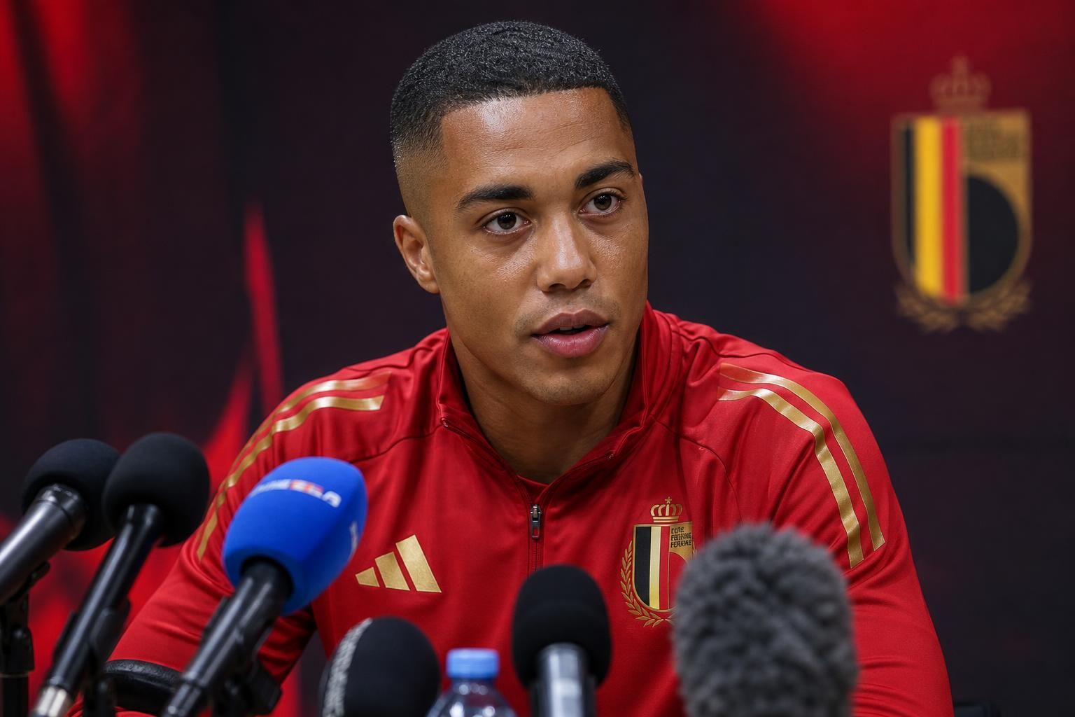 Youri Tielemans bij de Rode Duivels in aanloop naar de WK-groepsmatch tegen Egypte