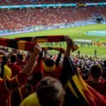 Supporterssfeer rond de Rode Duivels voor de WK-opener tegen Egypte