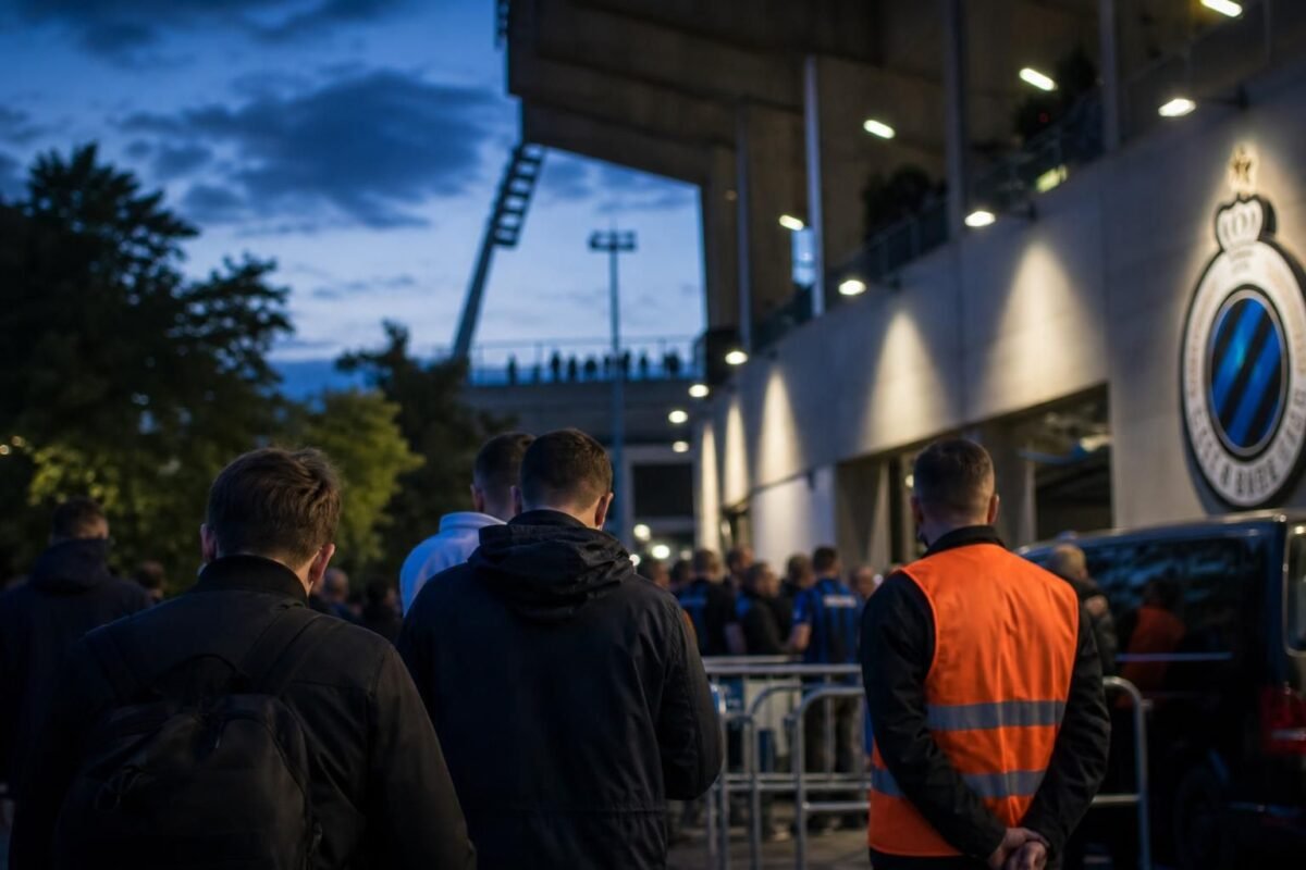 Transferdruk rond Club Brugge aan het Jan Breydelstadion zonder herkenbare personen