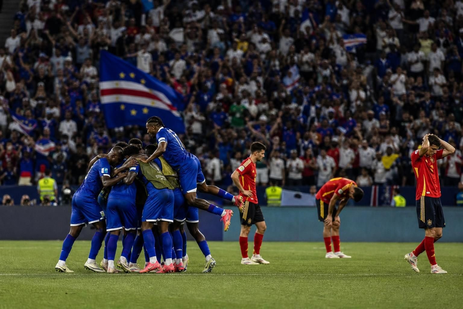 Kaapverdië zet WK op zijn kop met gouden punt tegen Spanje