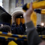 Sfeerbeeld van een transferaankondiging bij Union zonder herkenbare spelers