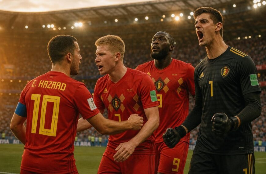 Rode Duivels tijdens hun volwassen WK-zomer van 2018
