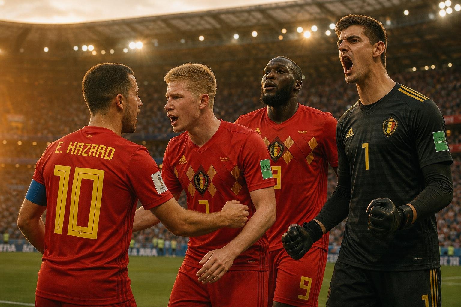 Rode Duivels tijdens hun volwassen WK-zomer van 2018