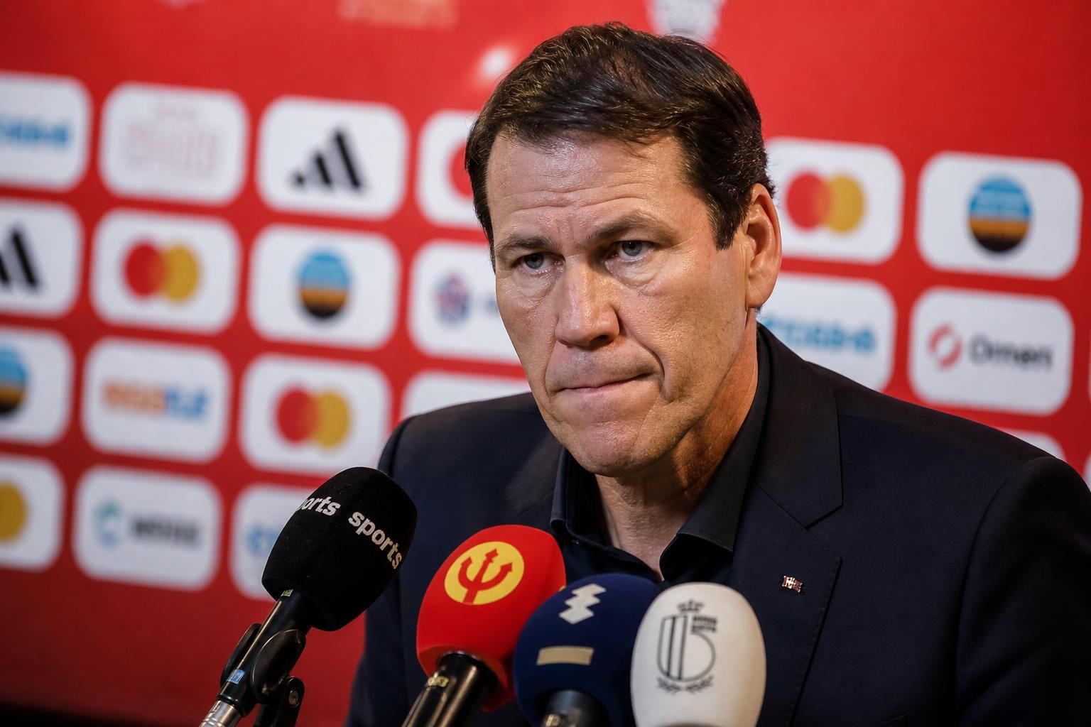 Rudi Garcia bij de Rode Duivels in aanloop naar een defensieve keuze op het WK