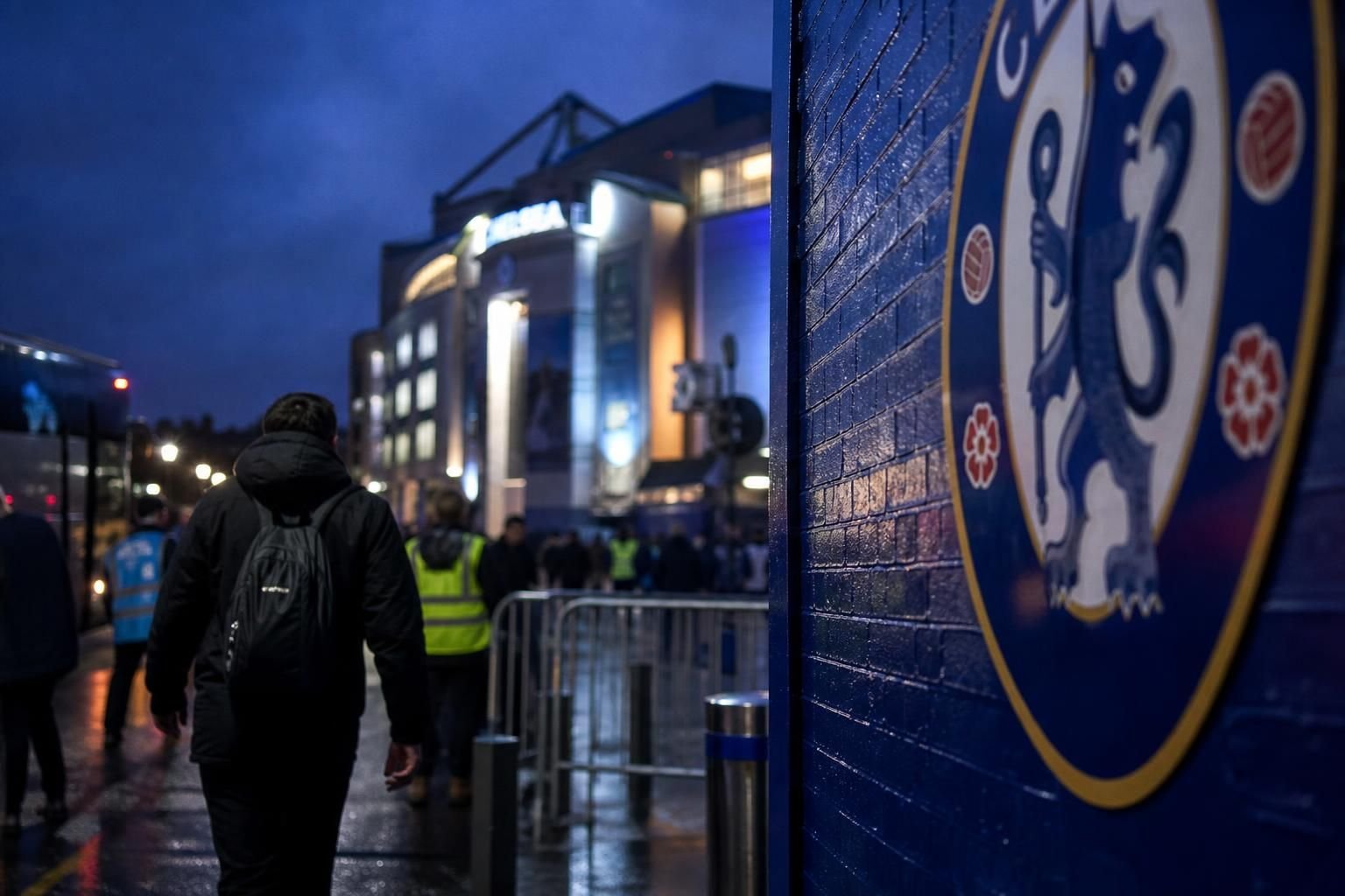 Transfercontext rond Chelsea met Stamford Bridge-sfeer zonder herkenbare gezichten