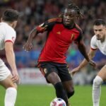 Jérémy Doku tijdens een gespannen interlandmoment bij de Rode Duivels