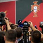 Roberto Martinez tijdens een gespannen Portugal-context op het WK